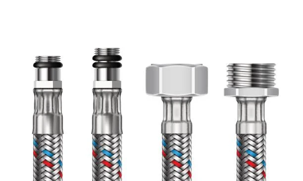 Tuyaux tressés en acier inoxydable